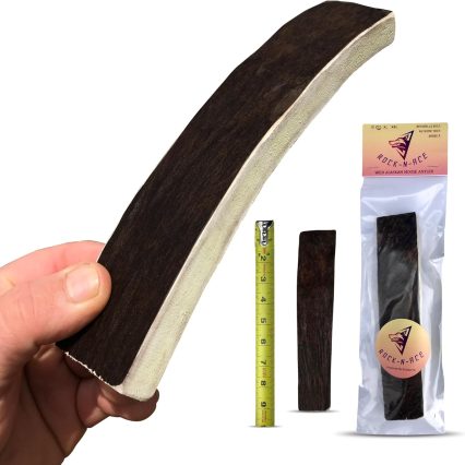 Premium Wild Alaskan Moose Antler Chew – 8–9'' Large, for 40–100lb Dogs
