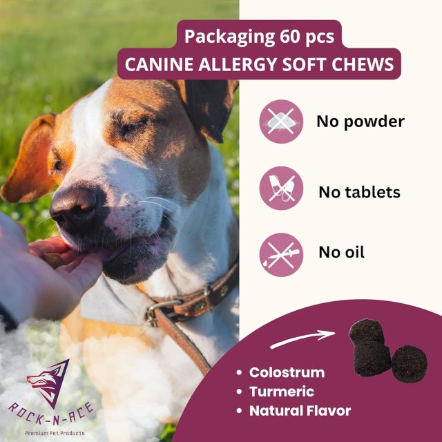 Canine Allergy Support Soft Chews – 60 Counts - Image 5